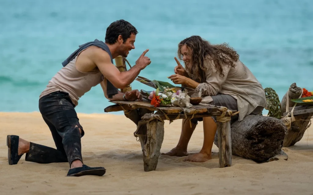 Rachel McAdams andDylan O’Brien in Send Help